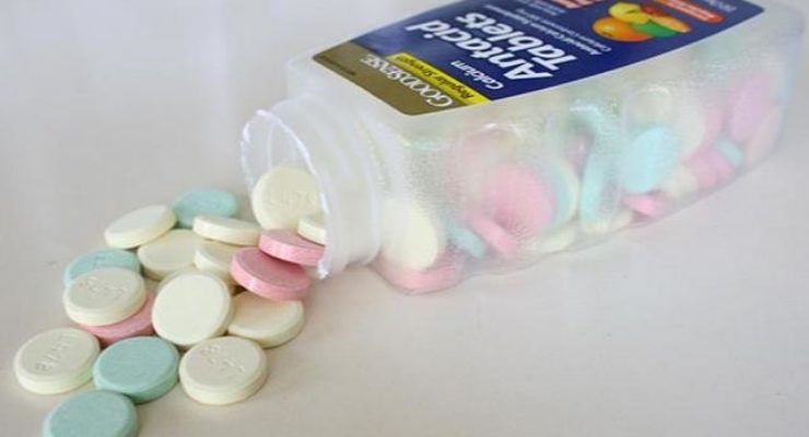 reflux and gerd antacid tablets
